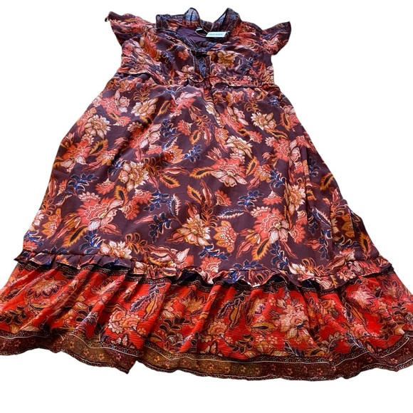 Old Navy Mid Waist Defined Midi Dress-Maternity-Size XL - Picture 8 of 16